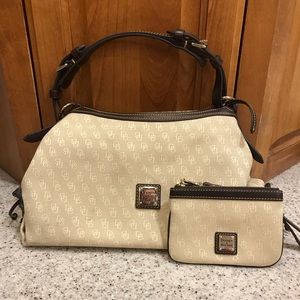 Dooney & Bourke Handbag and small wristlet